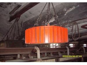 干式電磁除鐵器使用現場