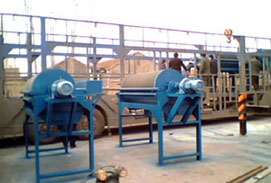 永磁筒式磁選機(jī)發(fā)貨現(xiàn)場(chǎng)